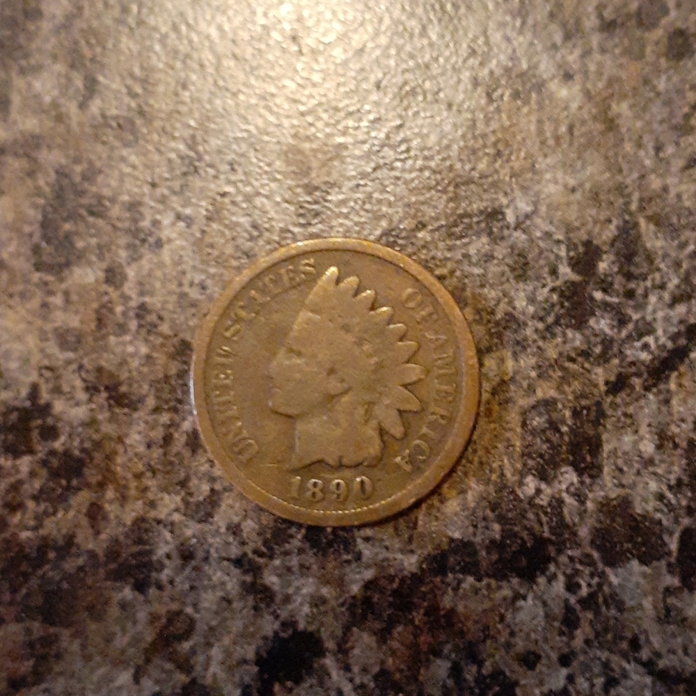 1890 penny